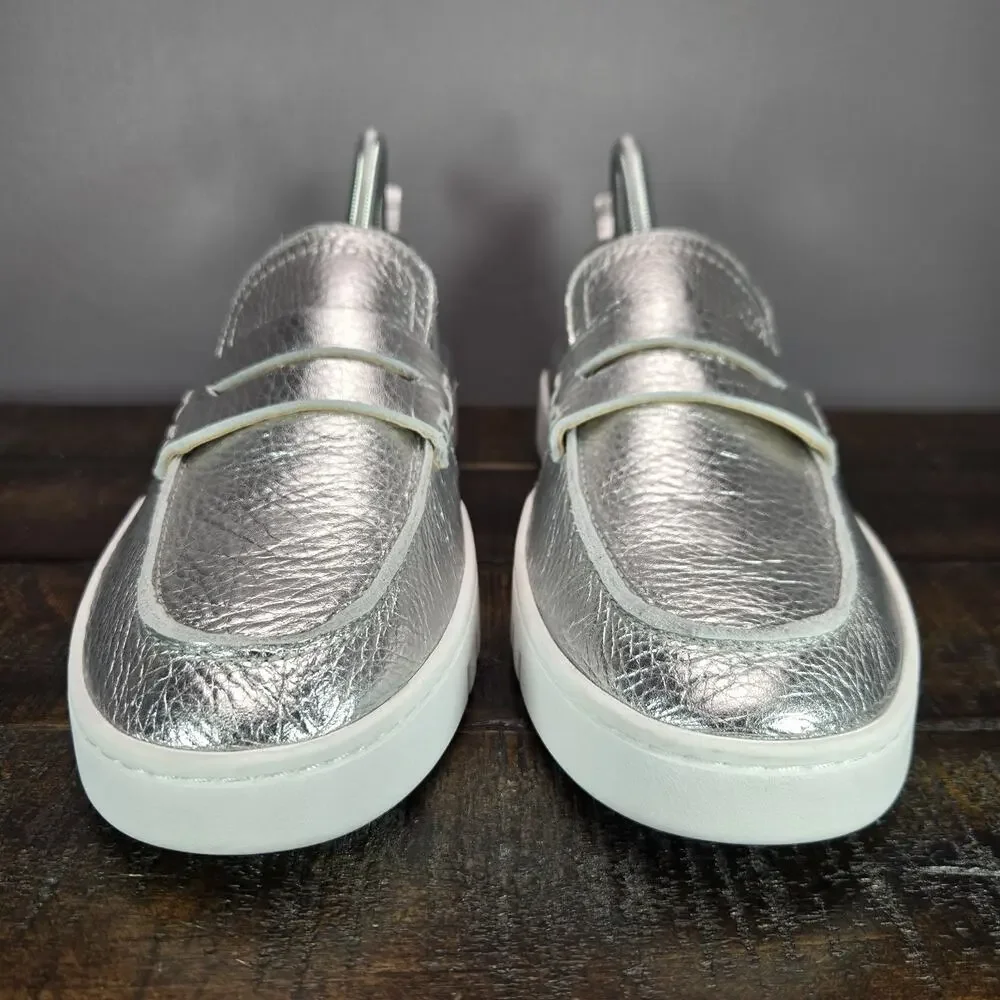 Vionic Silver Uptown Loafers - Picture 3 of 11